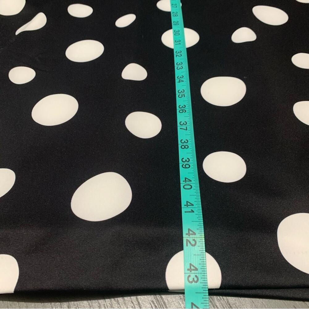 Polka Dot Dress Size 18 NEW ELOQUII Scuba Dress Black and White - Picture 10 of 15